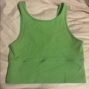 Lululemon Power Pivot Crop Tank SZ 8